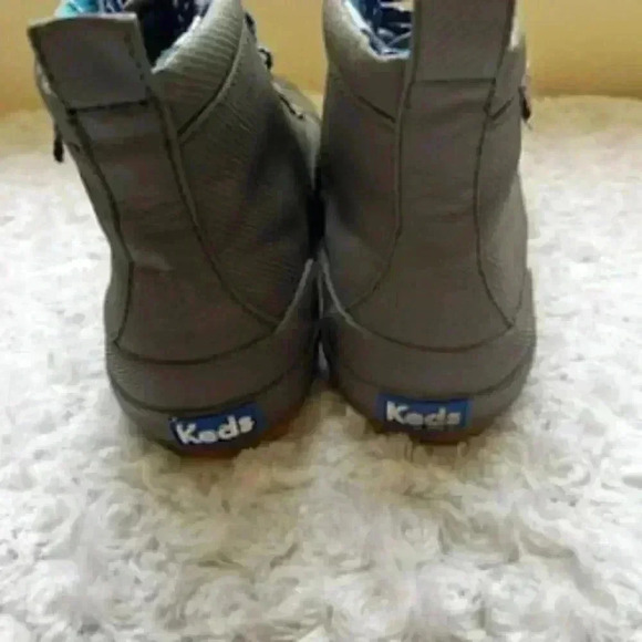 NEW Keds Scout II Matte Gray Water Resistant Rain Shoes Women’s Sz 8 NWOB - Picture 8 of 10